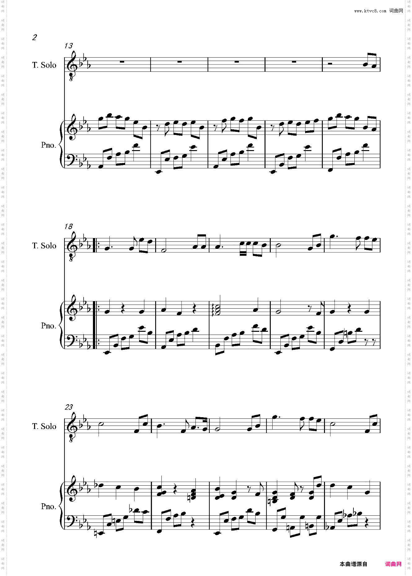 在银色月光下唯美伴奏版——『忧伤歌声』