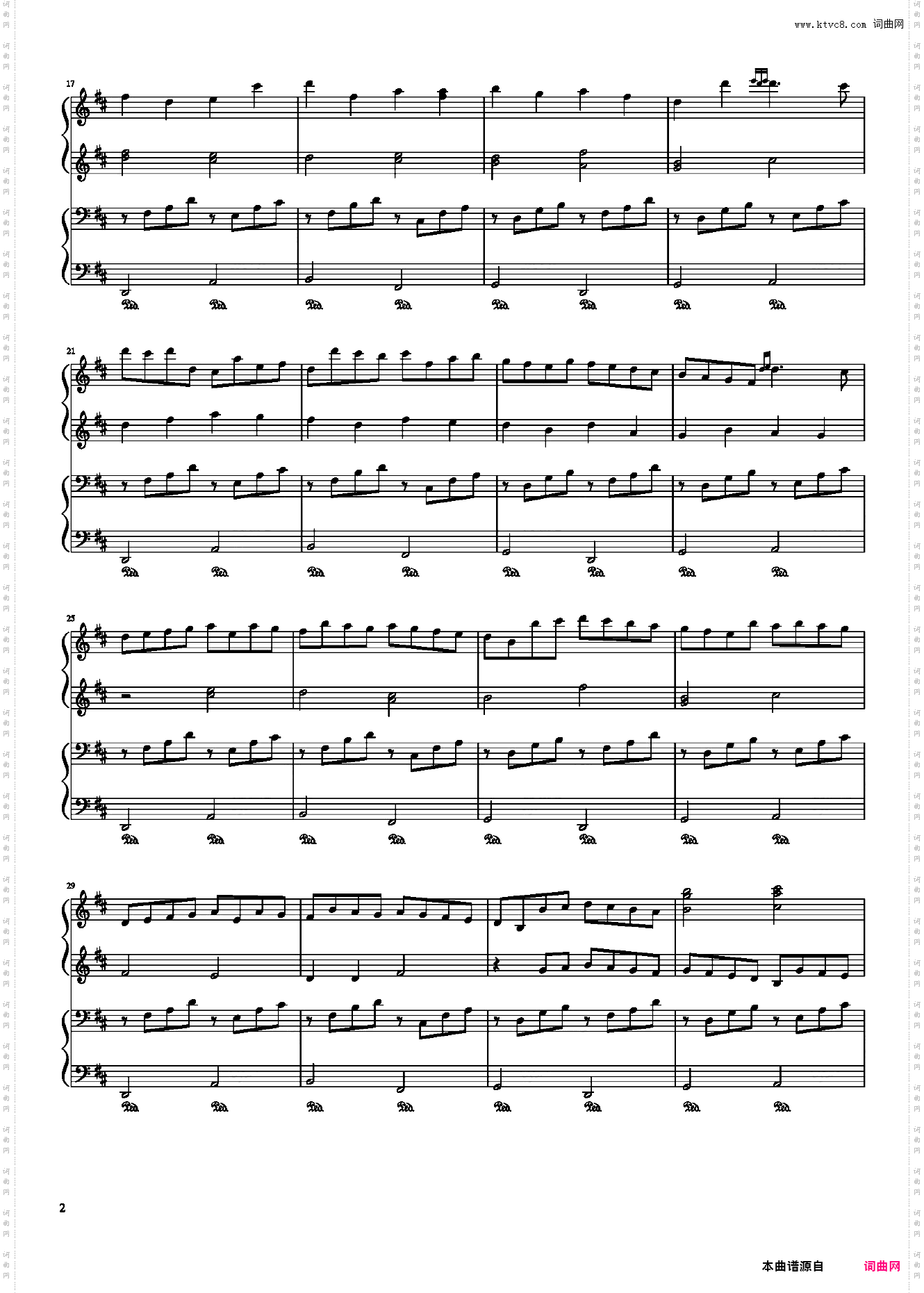 Canon in D Major卡农二重奏