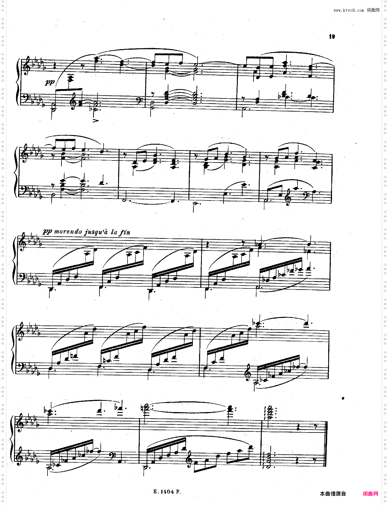 月光clair de lune德彪西 《贝加摩组曲》