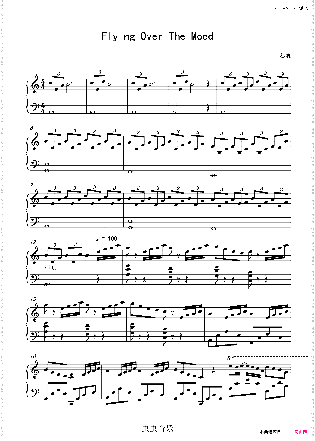 Flying Over The Mood