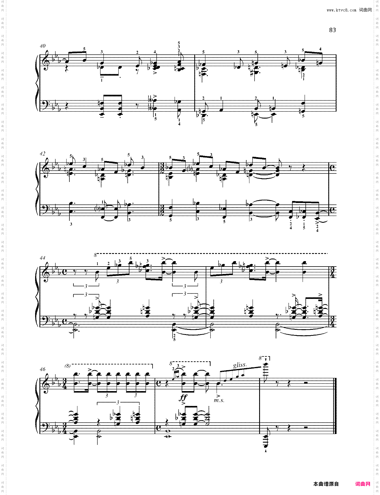 爵士前奏曲 No·19 Op· 53