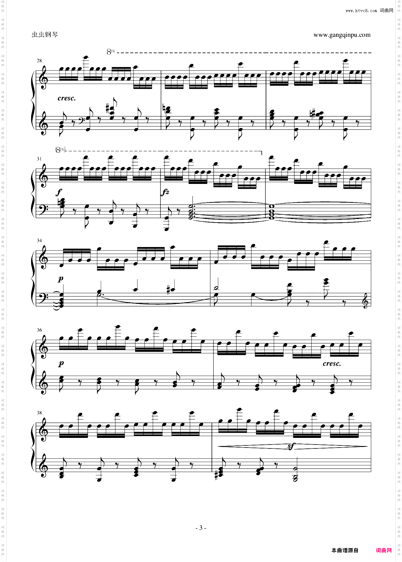 C大调练习曲-车尔尼Op740 No7