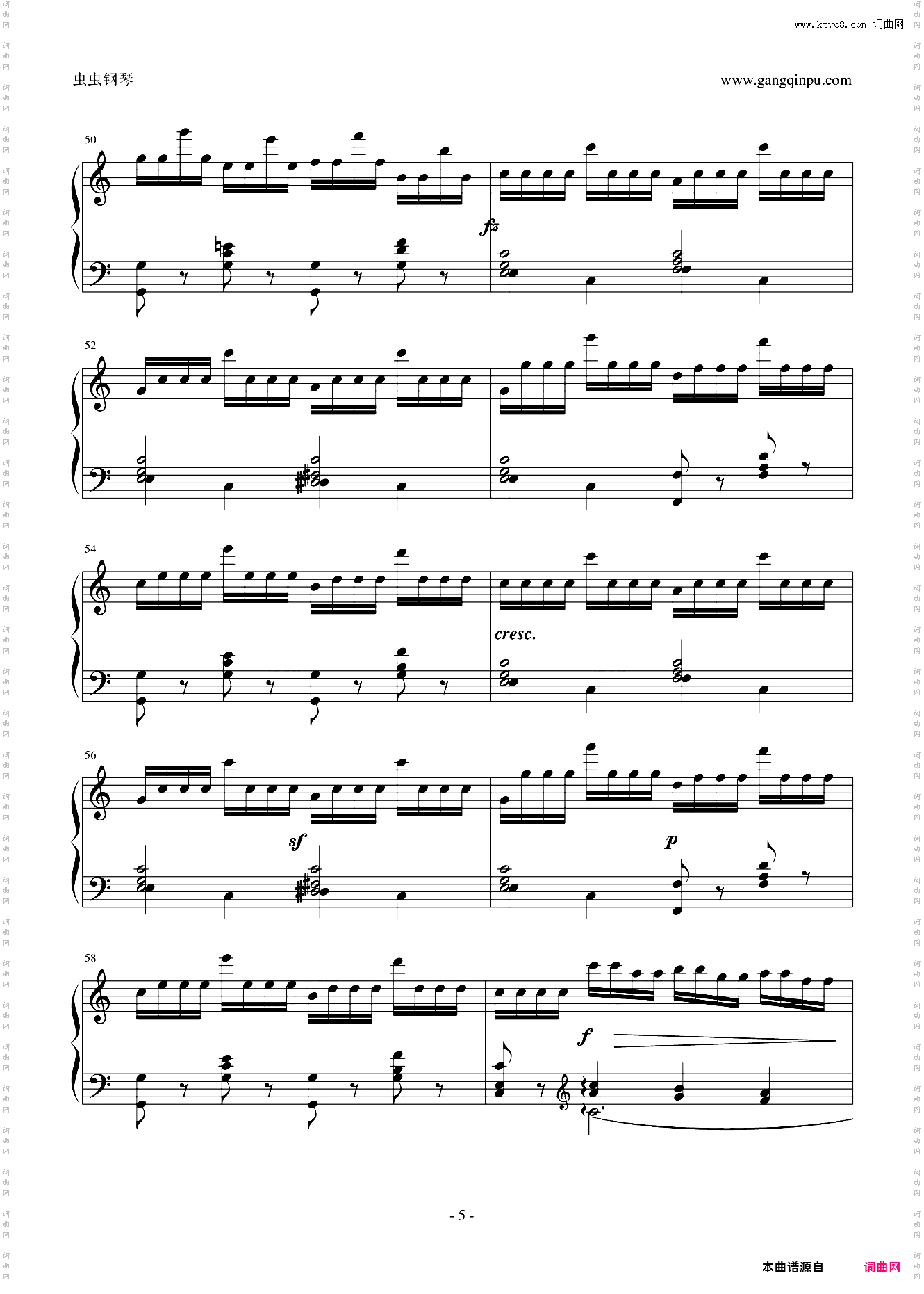 C大调练习曲-车尔尼Op740 No7