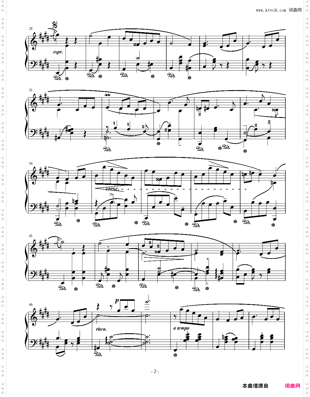 E大调即兴圆舞曲