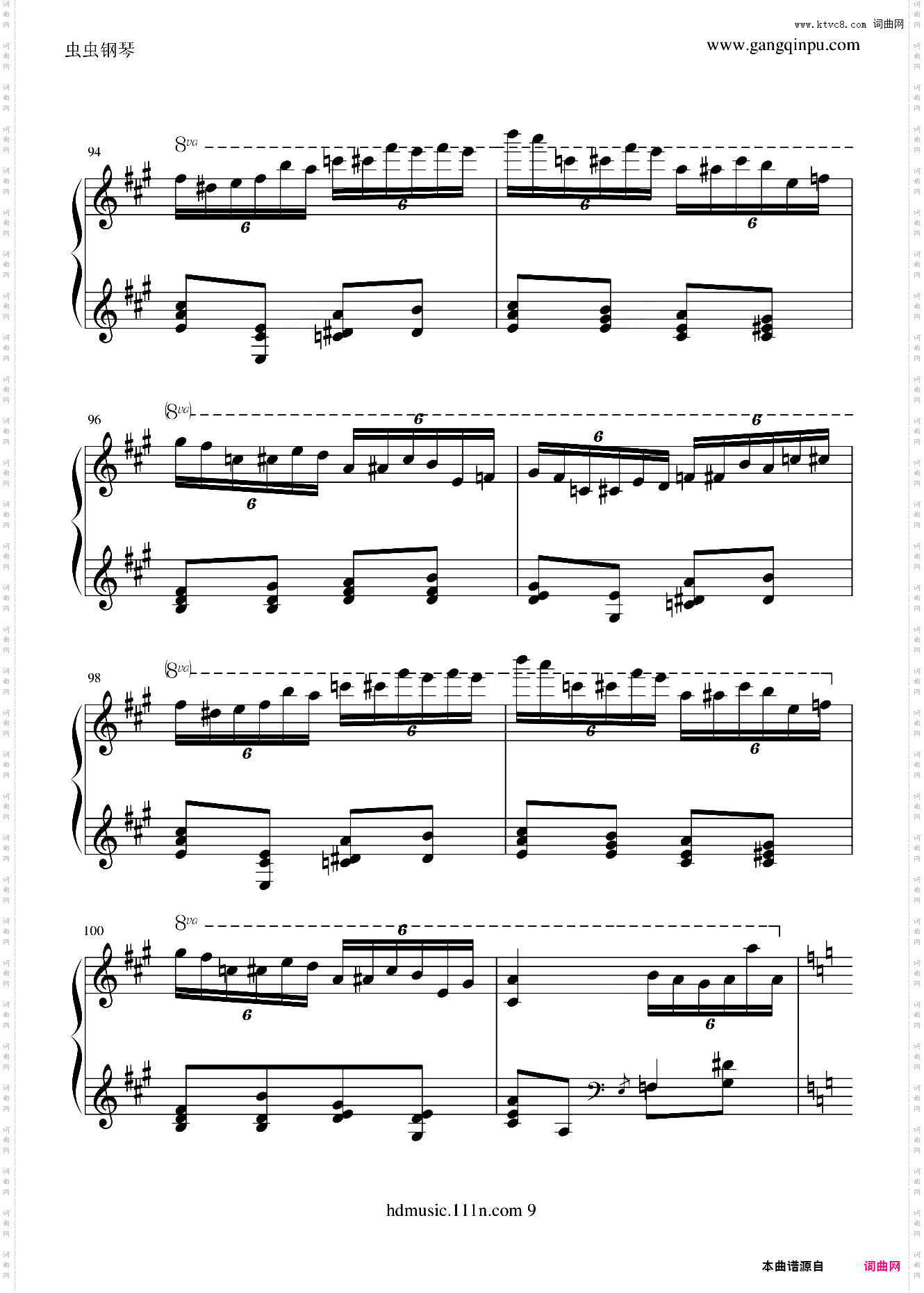 瓦洛多斯《土耳其进行曲》原版