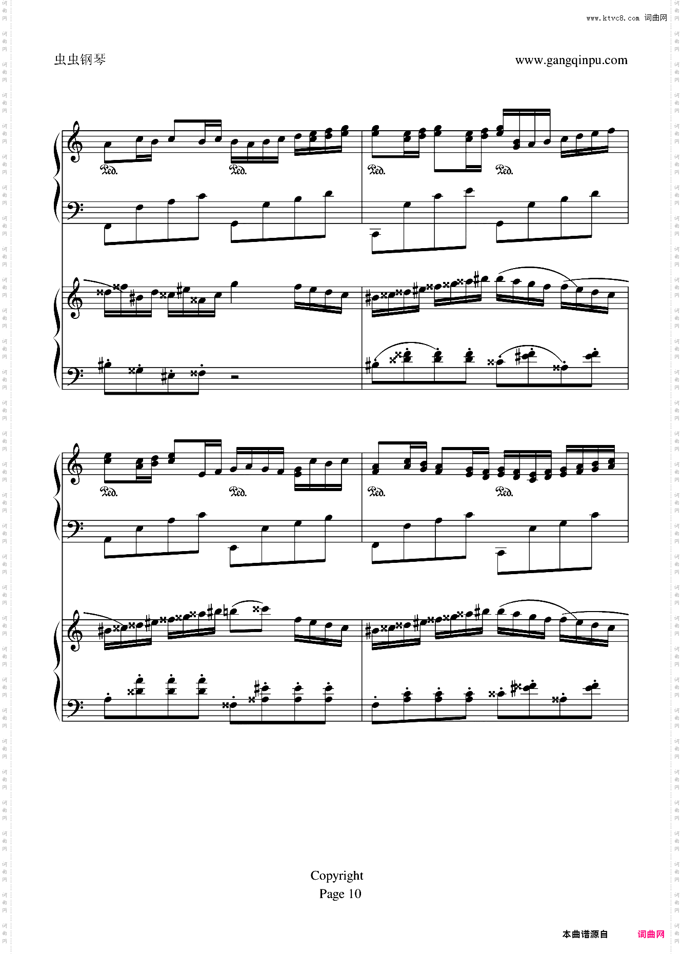 土耳其进行曲——卡农