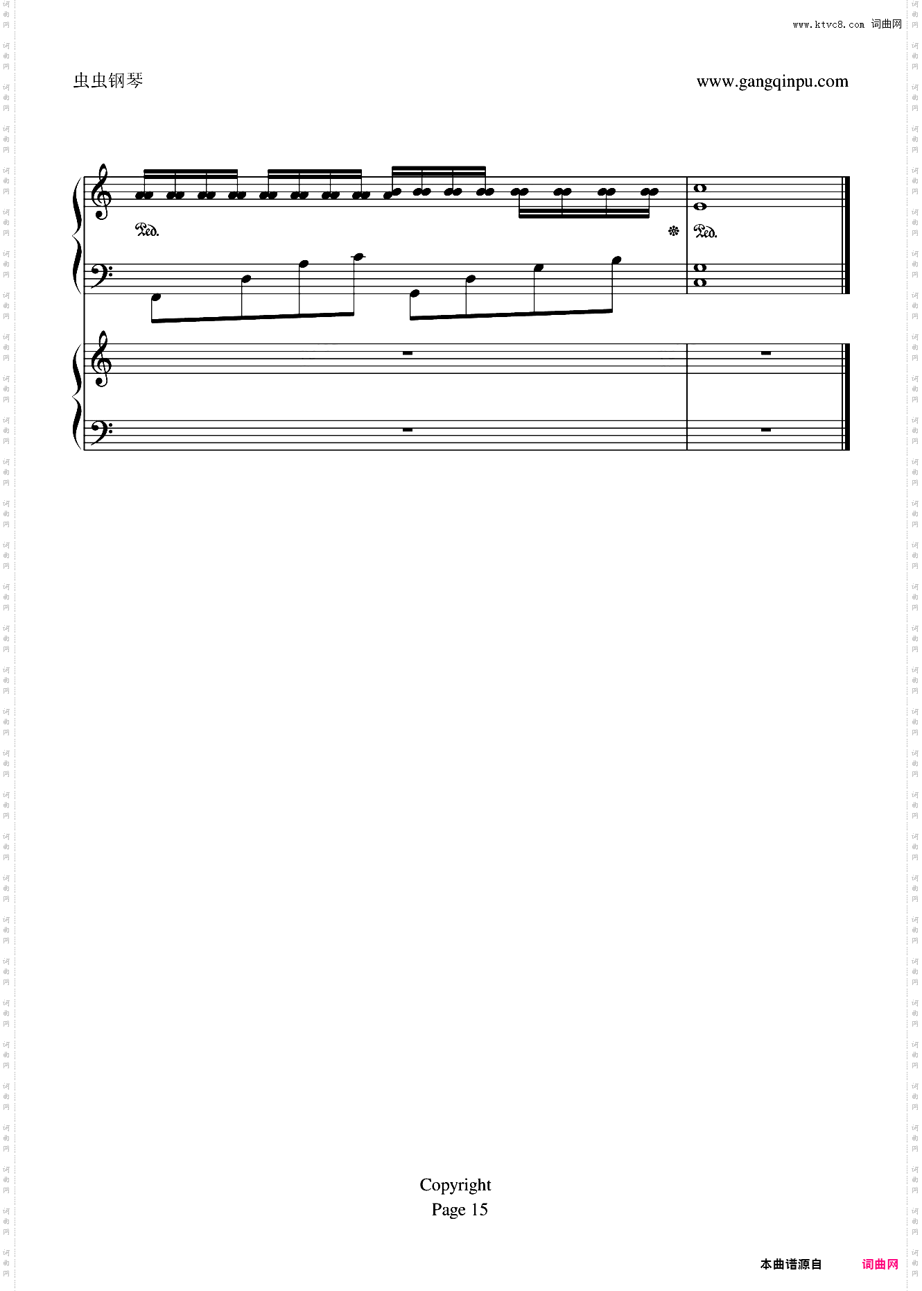 土耳其进行曲——卡农