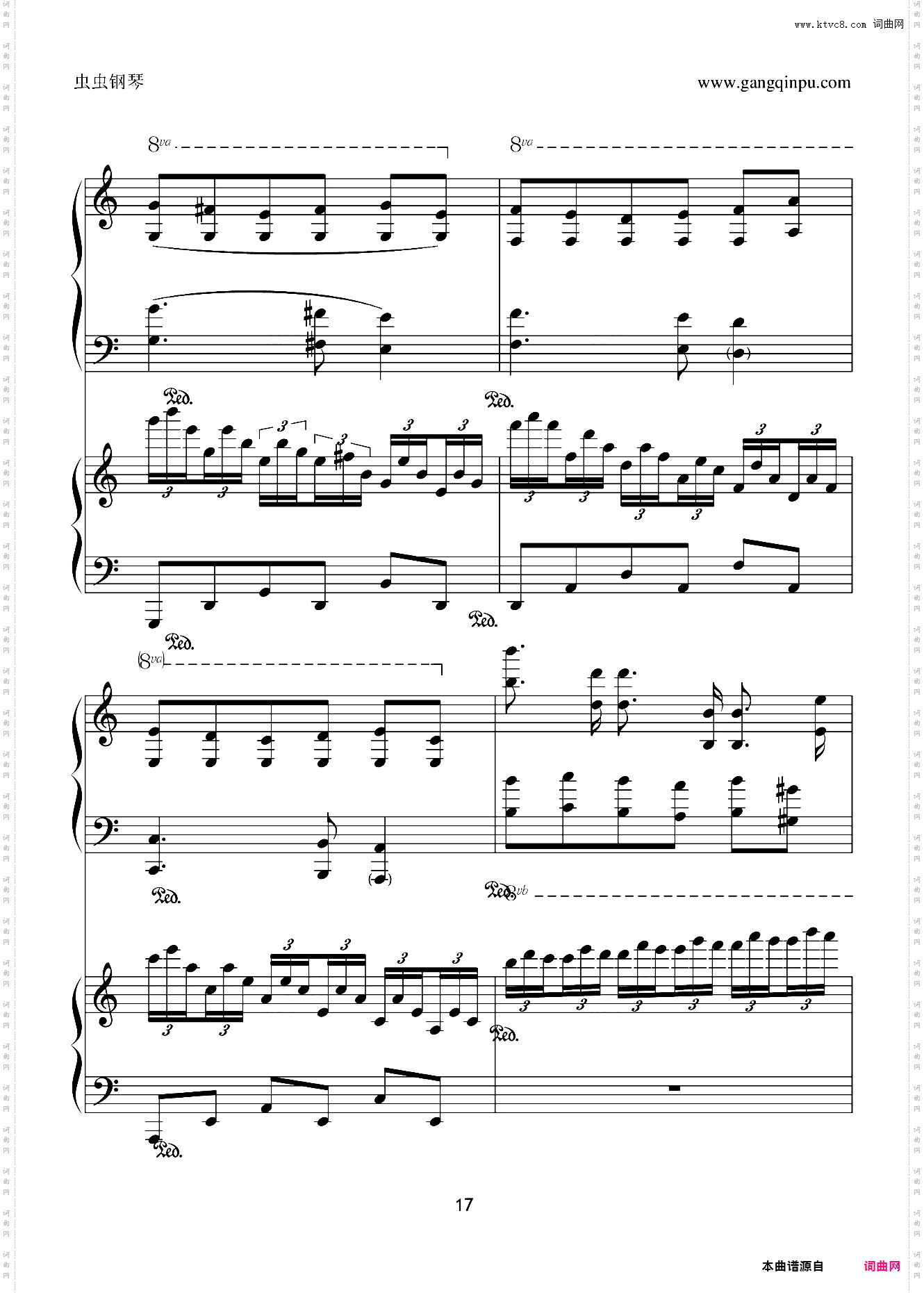 X战记插曲-宿命-双钢琴版