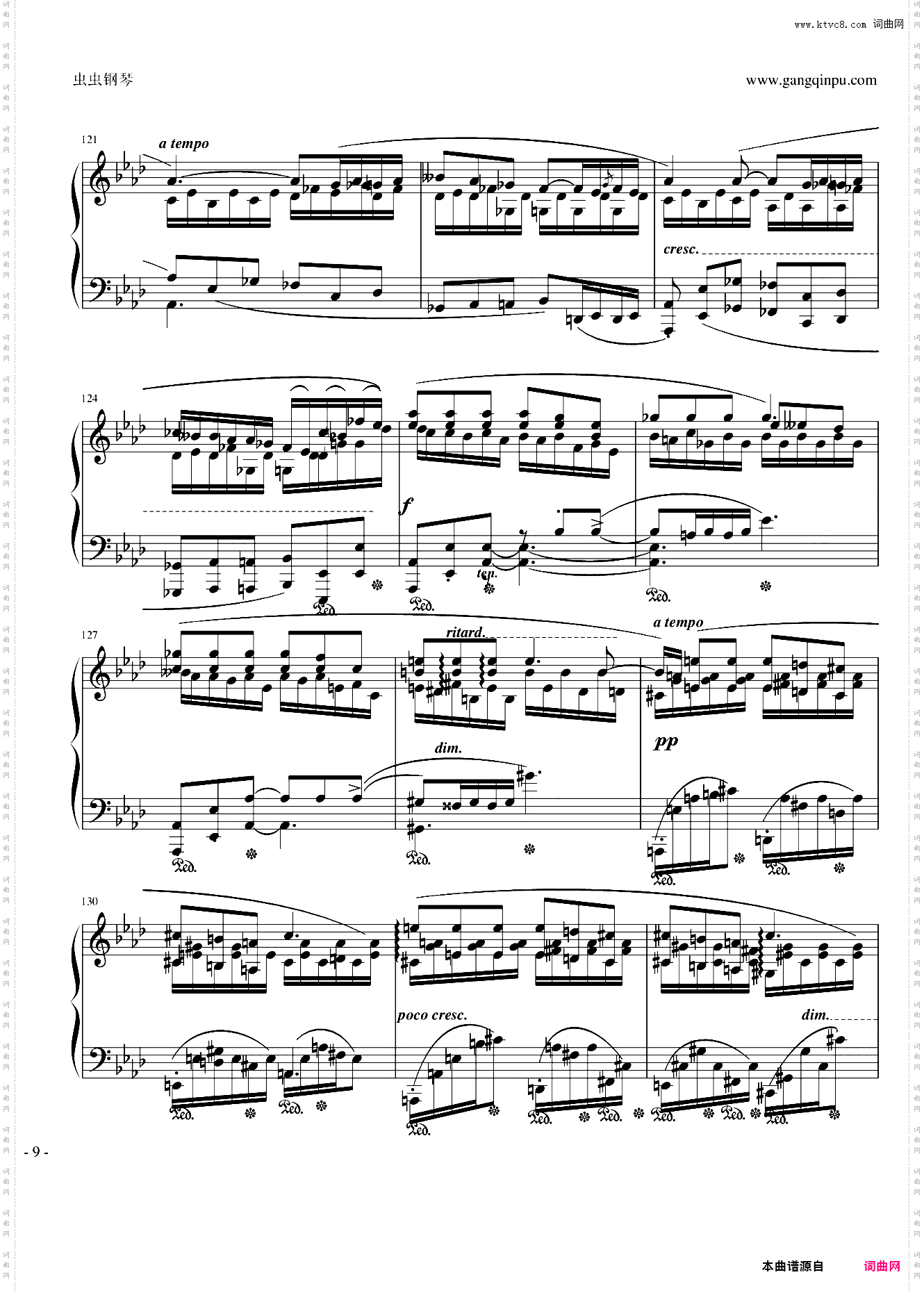 肖邦f小调叙事曲