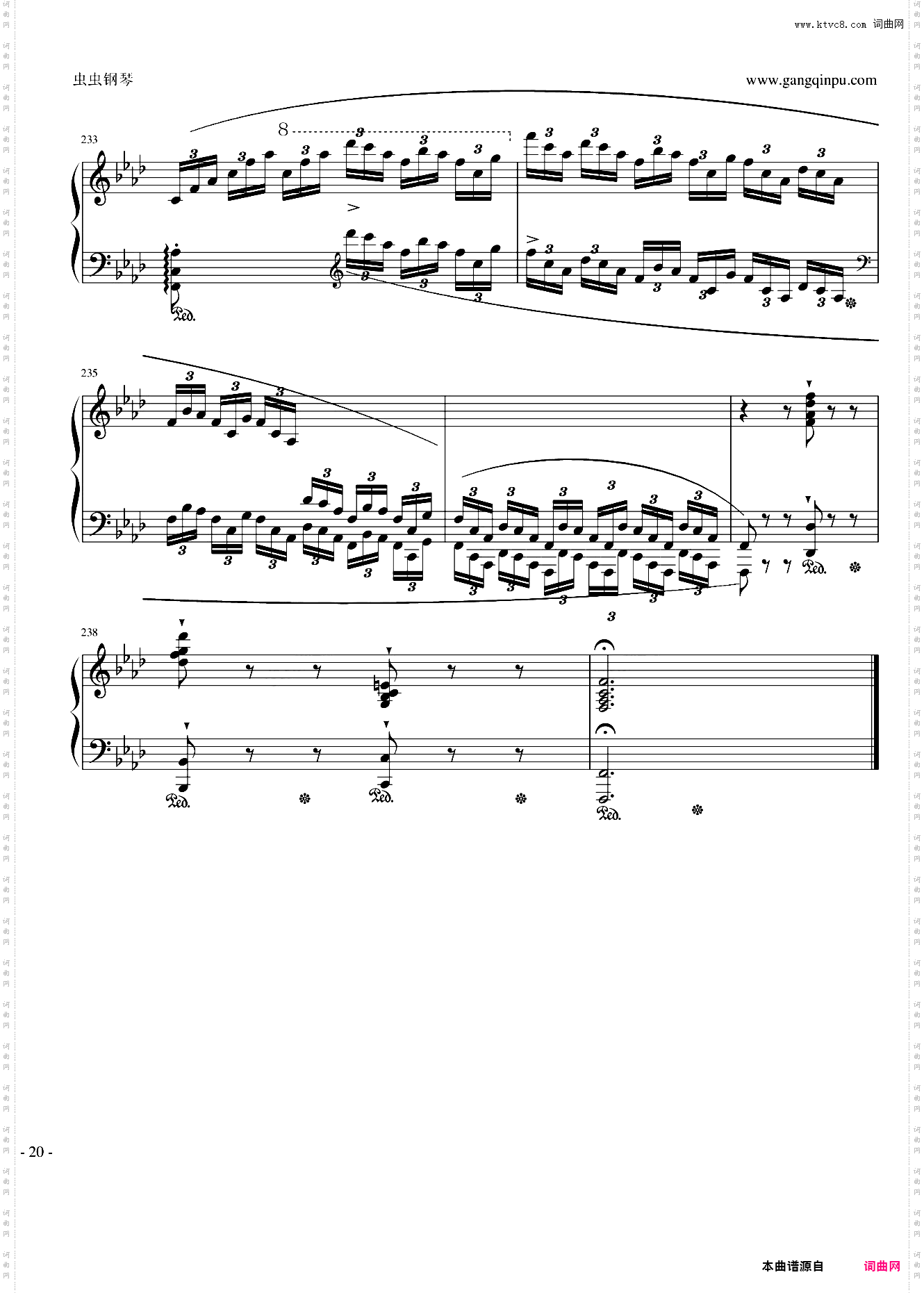 肖邦f小调叙事曲