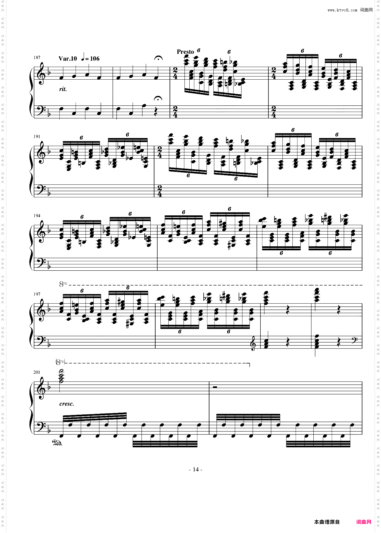 两只老虎狂想曲