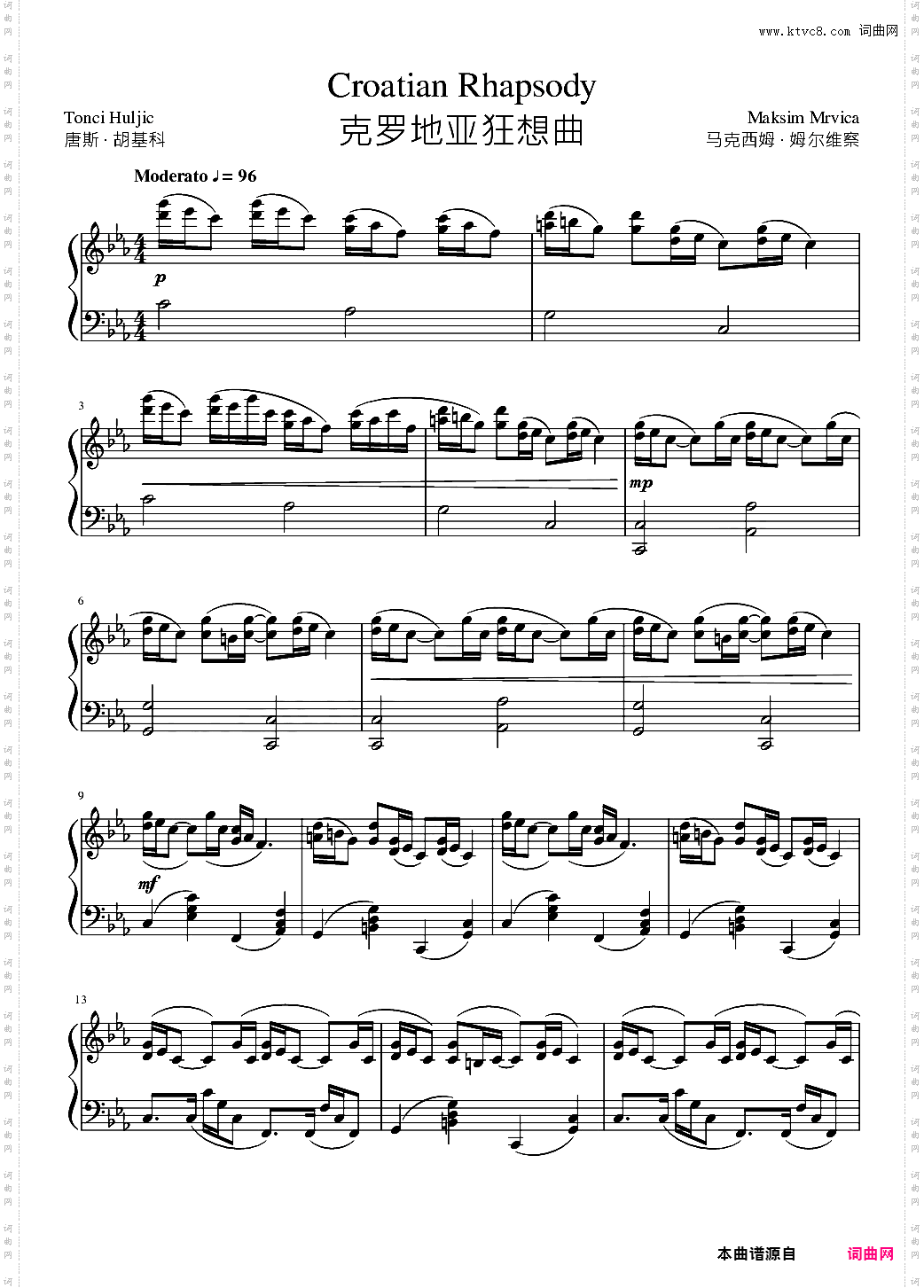 克罗地亚狂想曲