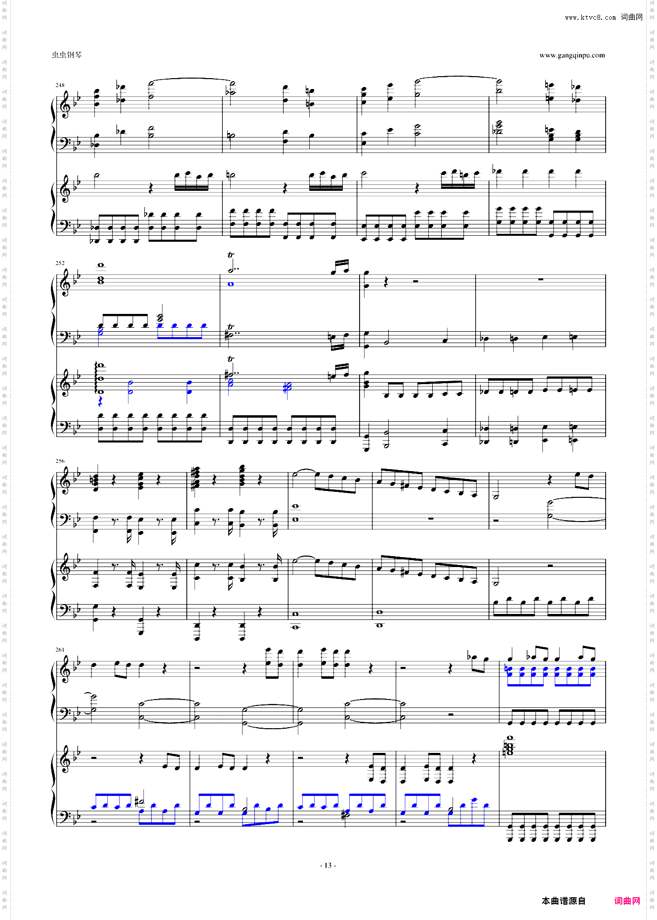 第四十号交响曲第一乐章-双钢琴