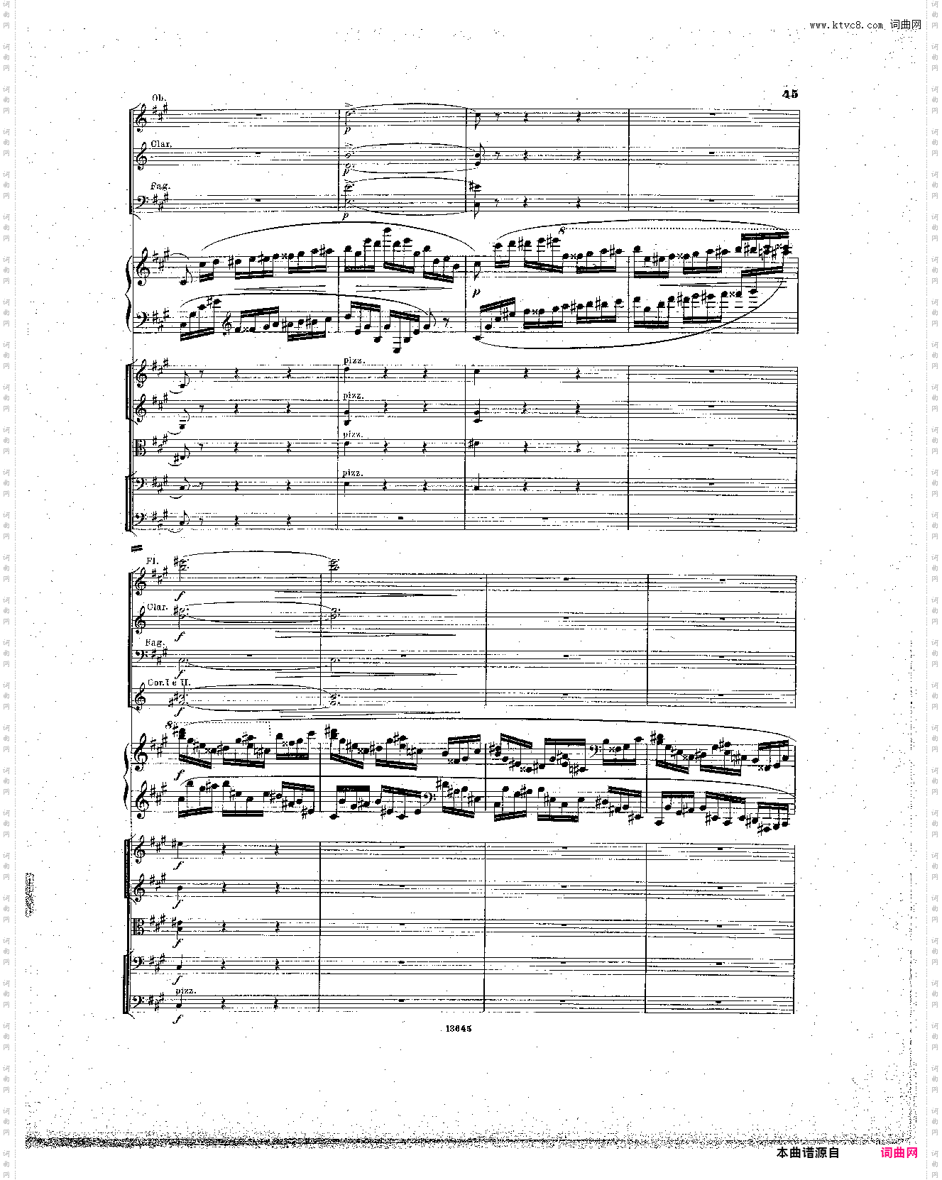 Lyapunov 降E小调第一钢琴协奏曲 Op·4