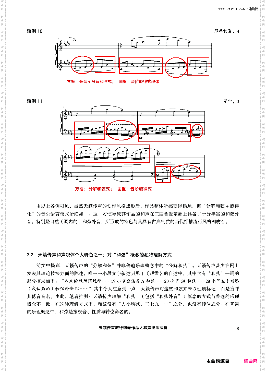 天籁传声和声技法探析