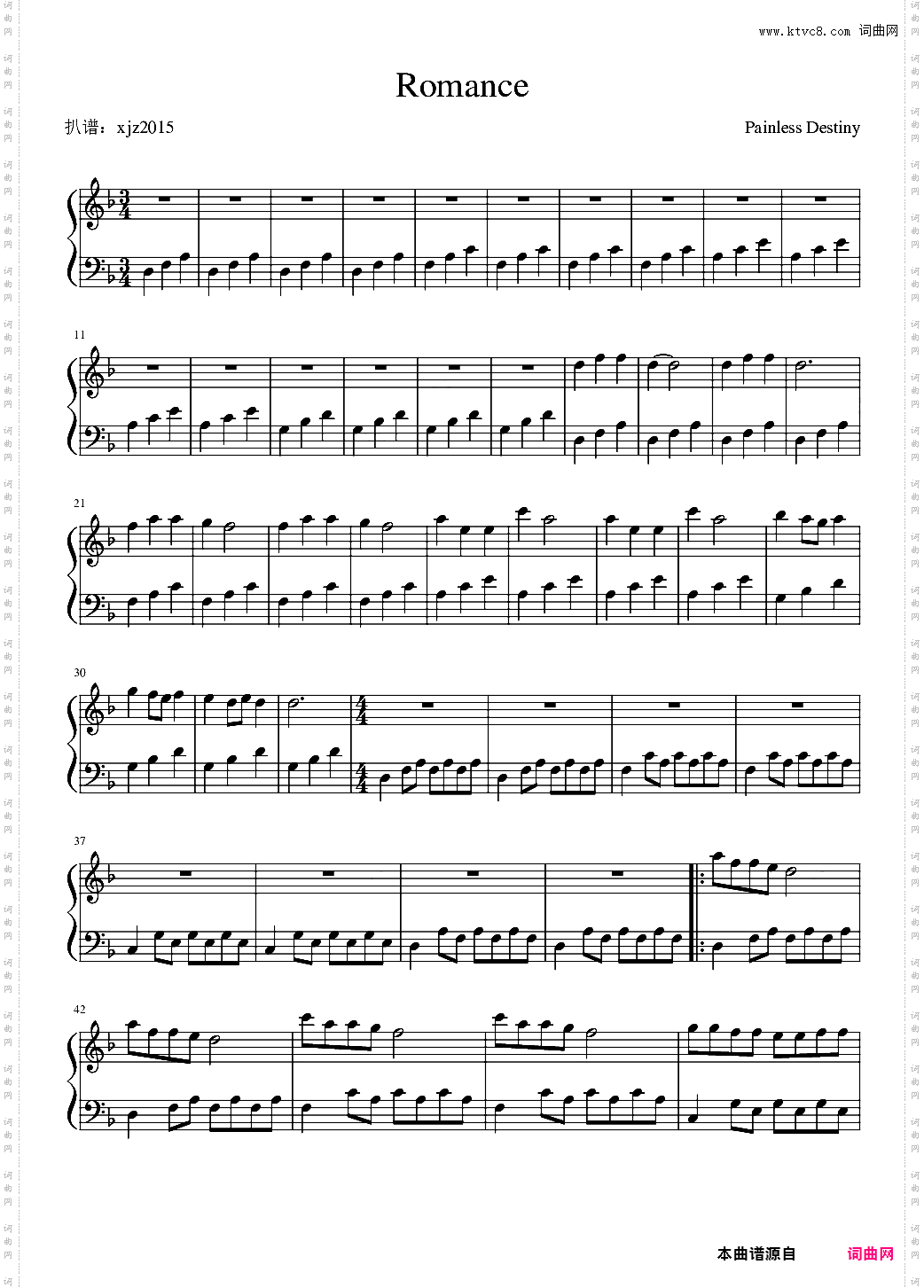 PainlessDestiny--Romance