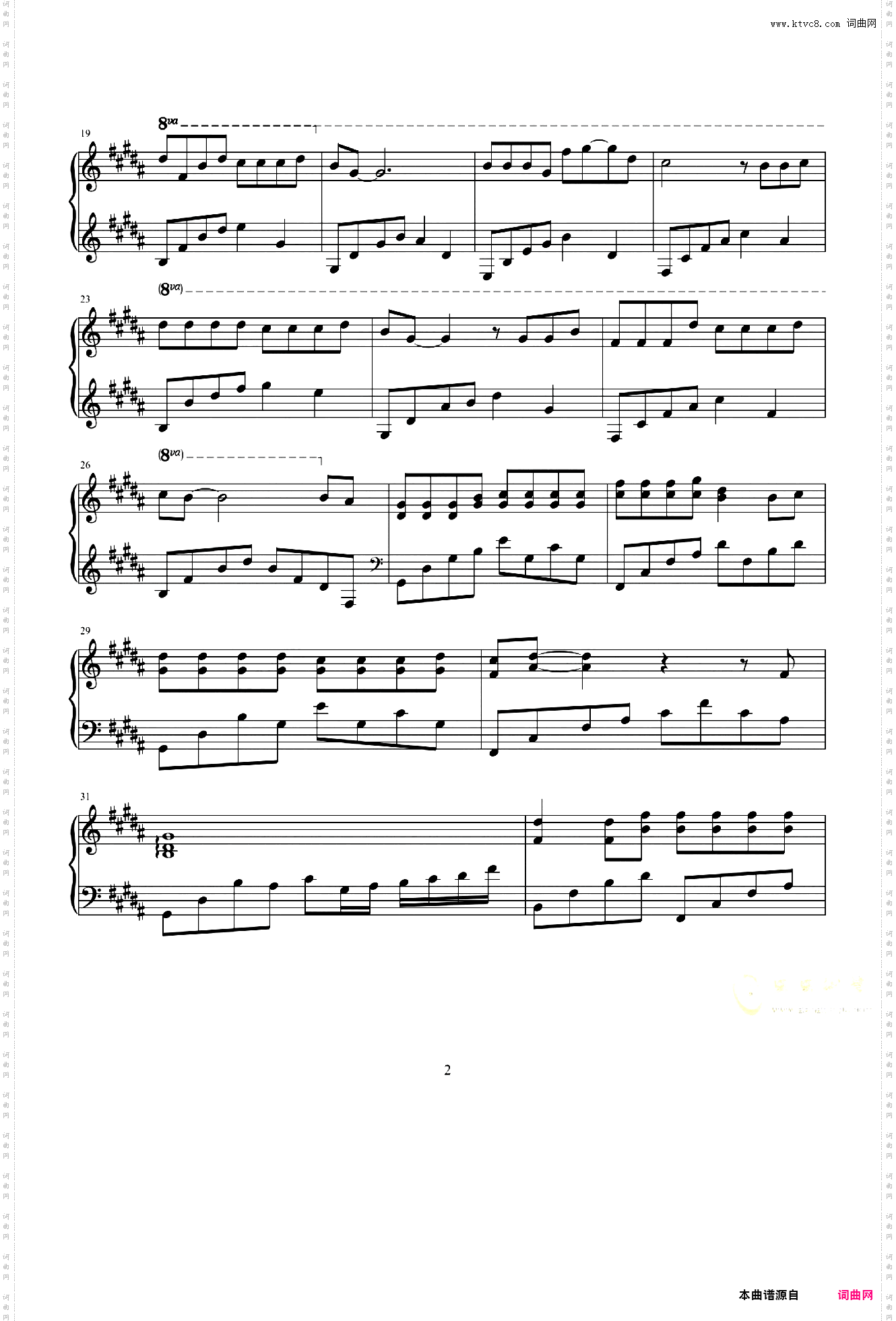 白狐_钢琴即兴伴奏