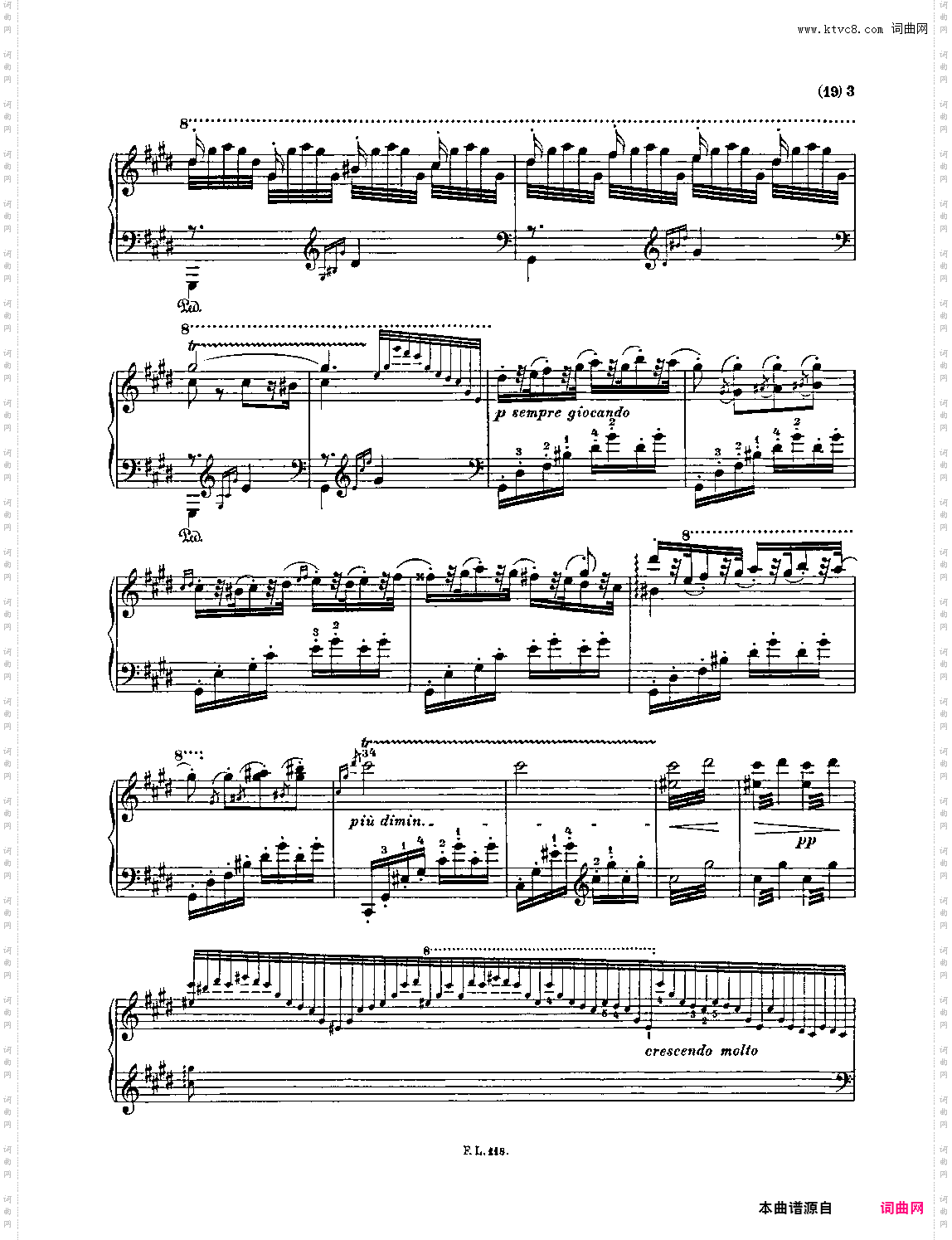 匈牙利狂想曲第二号 Hungarian Rhapsody, S· 244 - No· 2 in C-Sharp Minor