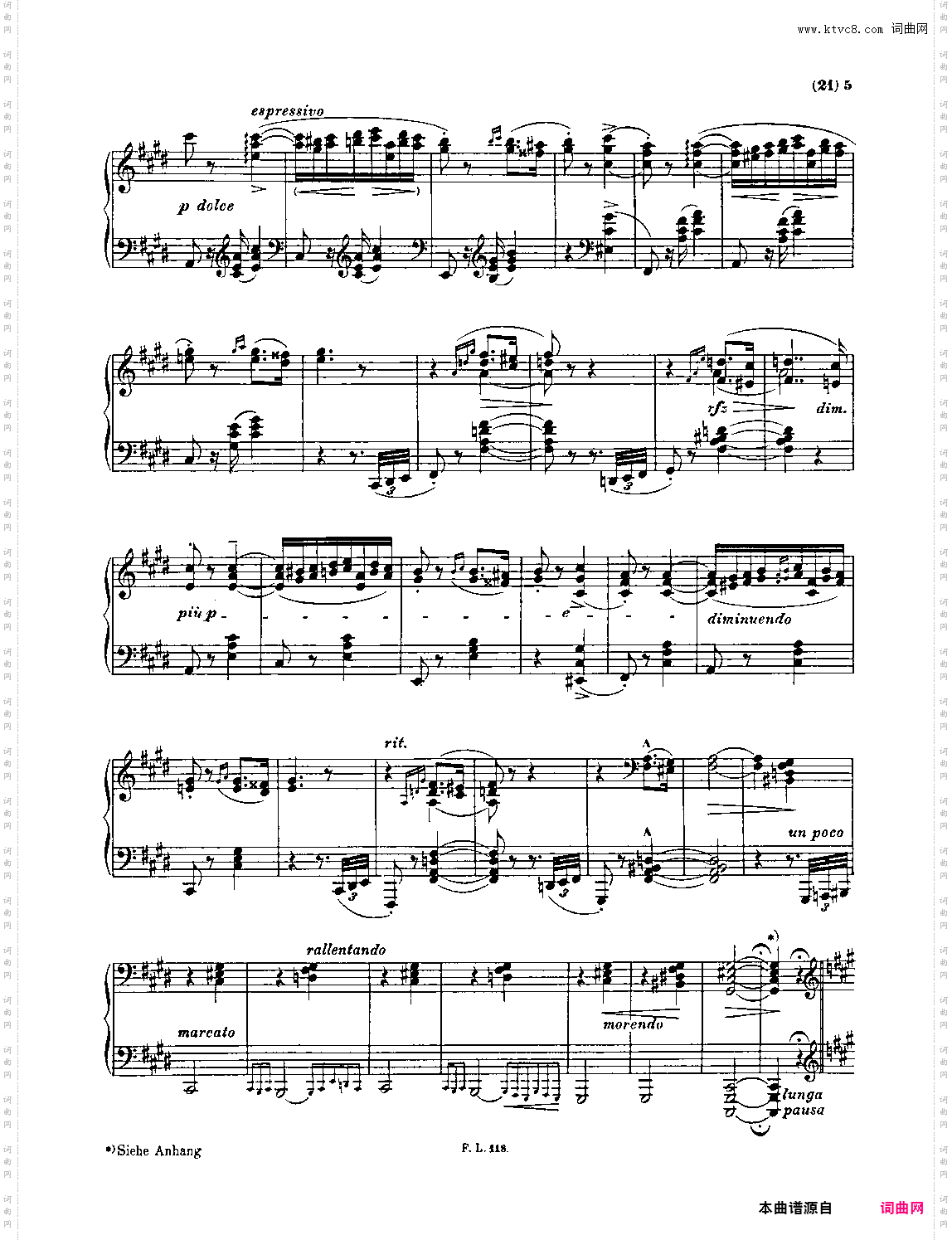 匈牙利狂想曲第二号 Hungarian Rhapsody, S· 244 - No· 2 in C-Sharp Minor