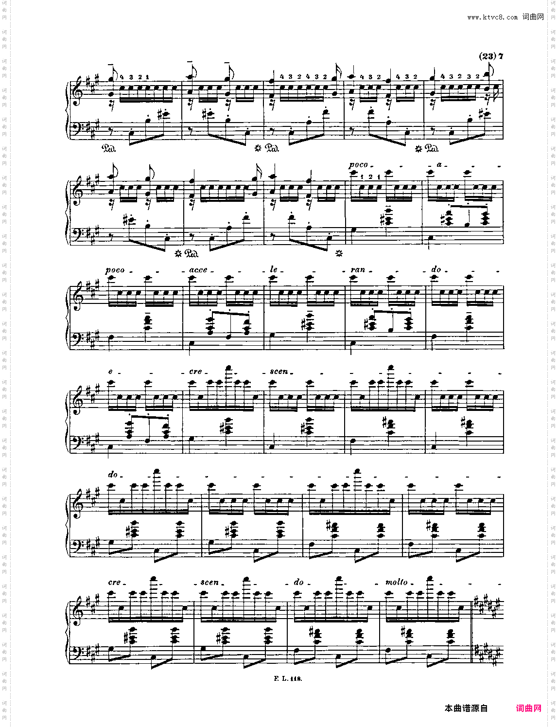 匈牙利狂想曲第二号 Hungarian Rhapsody, S· 244 - No· 2 in C-Sharp Minor