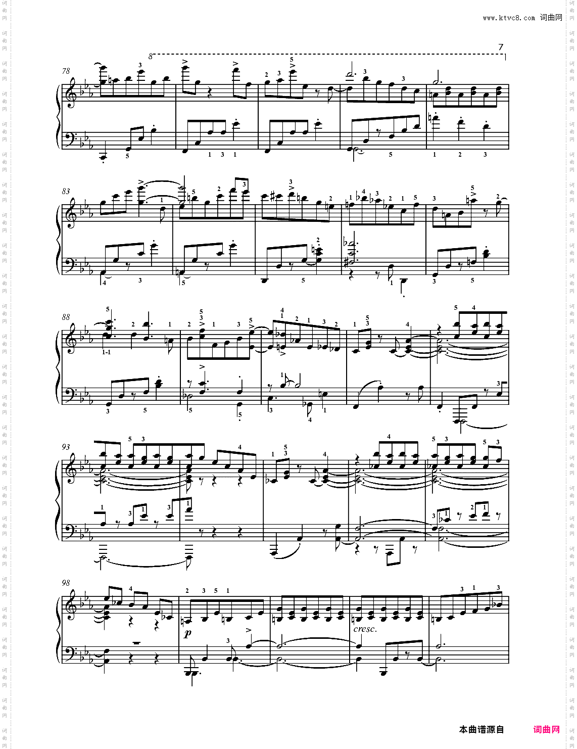 【爵士】【带指法】尼古拉斯凯帕斯汀 八首音乐会练习曲 Eight Concert Études Op 40 - No· 2· Dream· Moderato