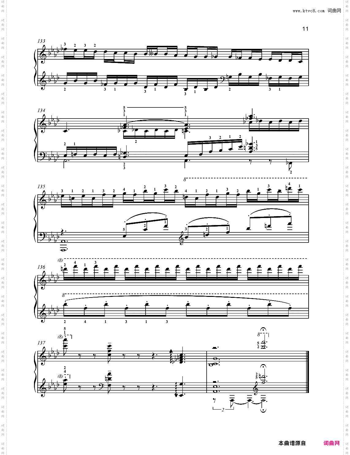 【爵士】【带指法】尼古拉斯凯帕斯汀 八首音乐会练习曲 Eight Concert Études Op 40 - No· 2· Dream· Moderato