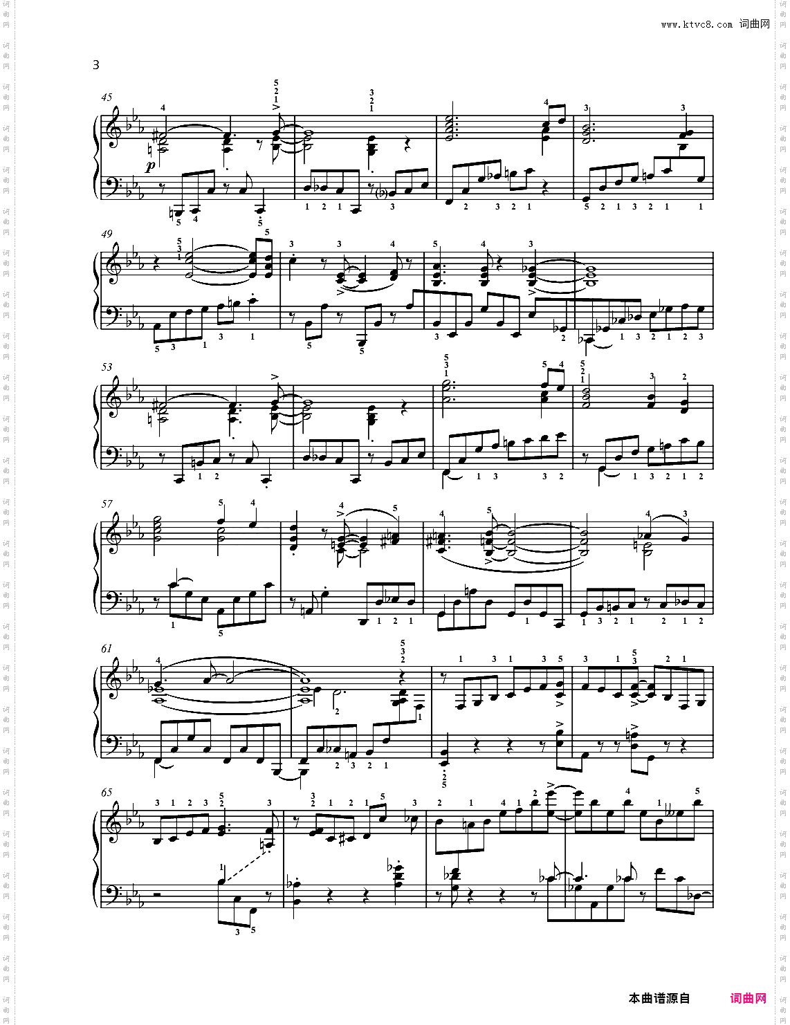 【爵士】【带指法】尼古拉斯凯帕斯汀 八首音乐会练习曲 Eight Concert Études Op 40 - No· 8· Final