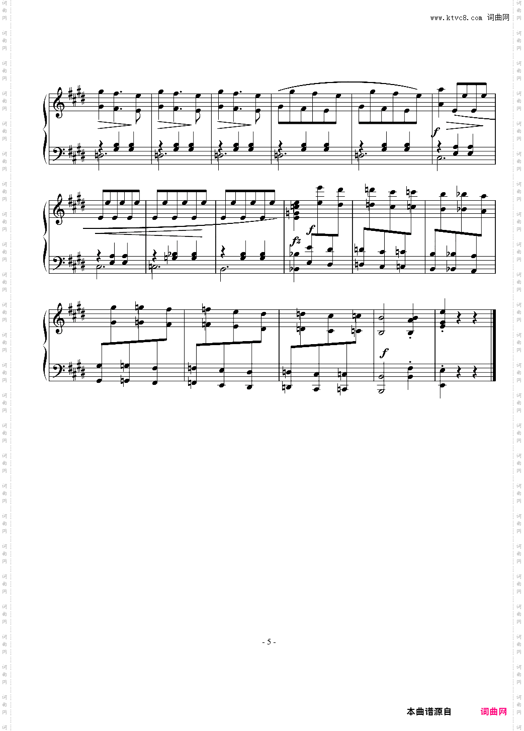 西贝柳斯《圆舞曲》Op·24 No·5