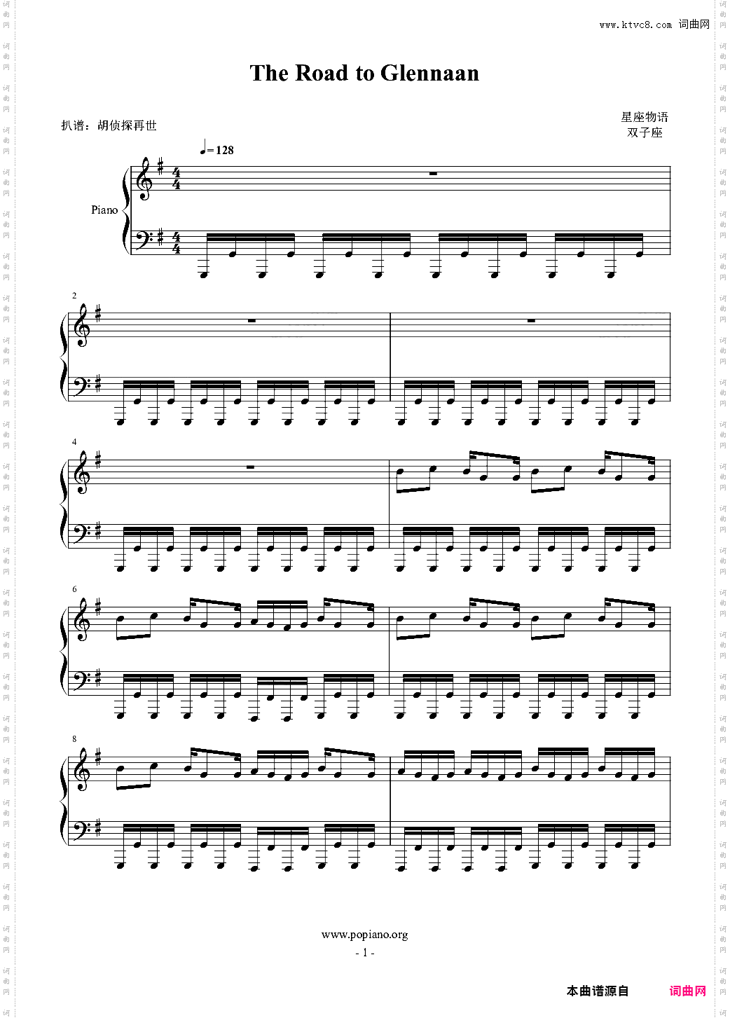 The Road to Glennaan