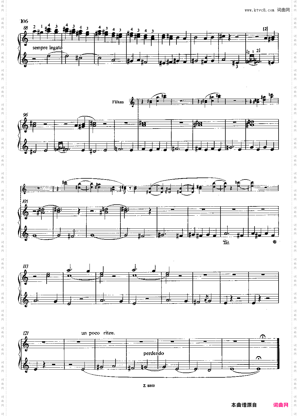 李斯特从摇篮到坟墓S·107