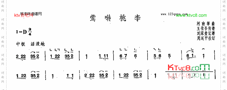莺啭桃李-河南筝曲