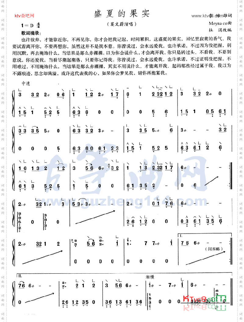 盛夏的果实