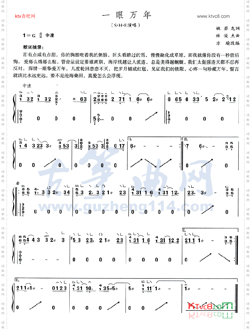 一眼万年
