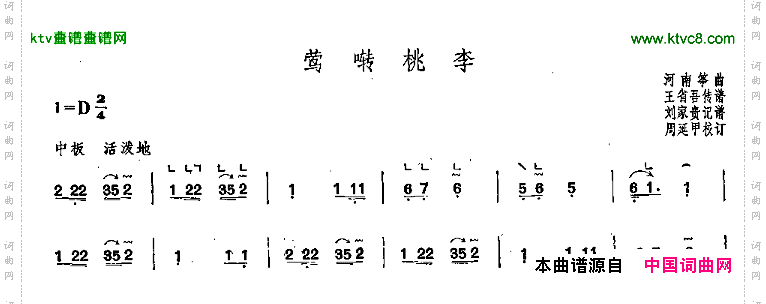 莺啭桃李