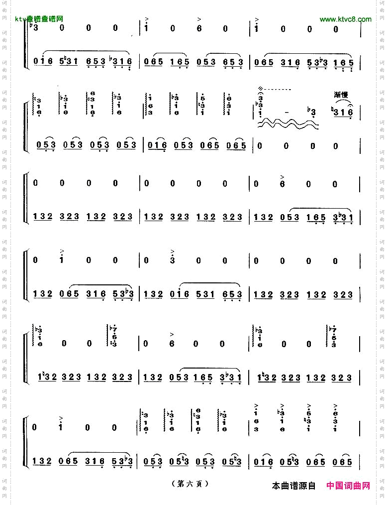 黔中赋【上海筝会】考级九级曲目