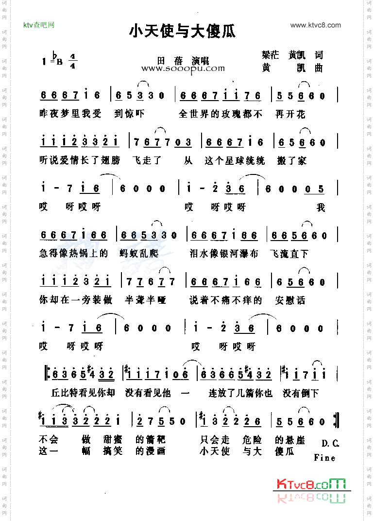 小天使和大傻瓜