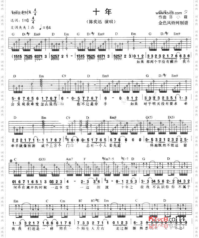 十年明年今日国语版