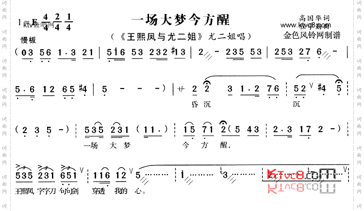 一场大梦今方醒《王熙凤与尤二姐》