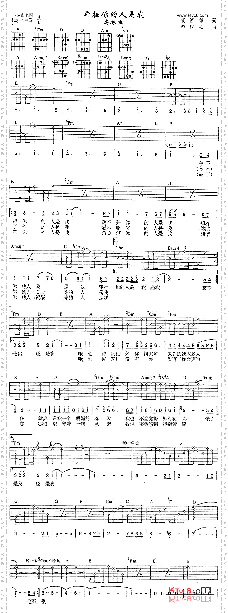 牵挂你的人是我