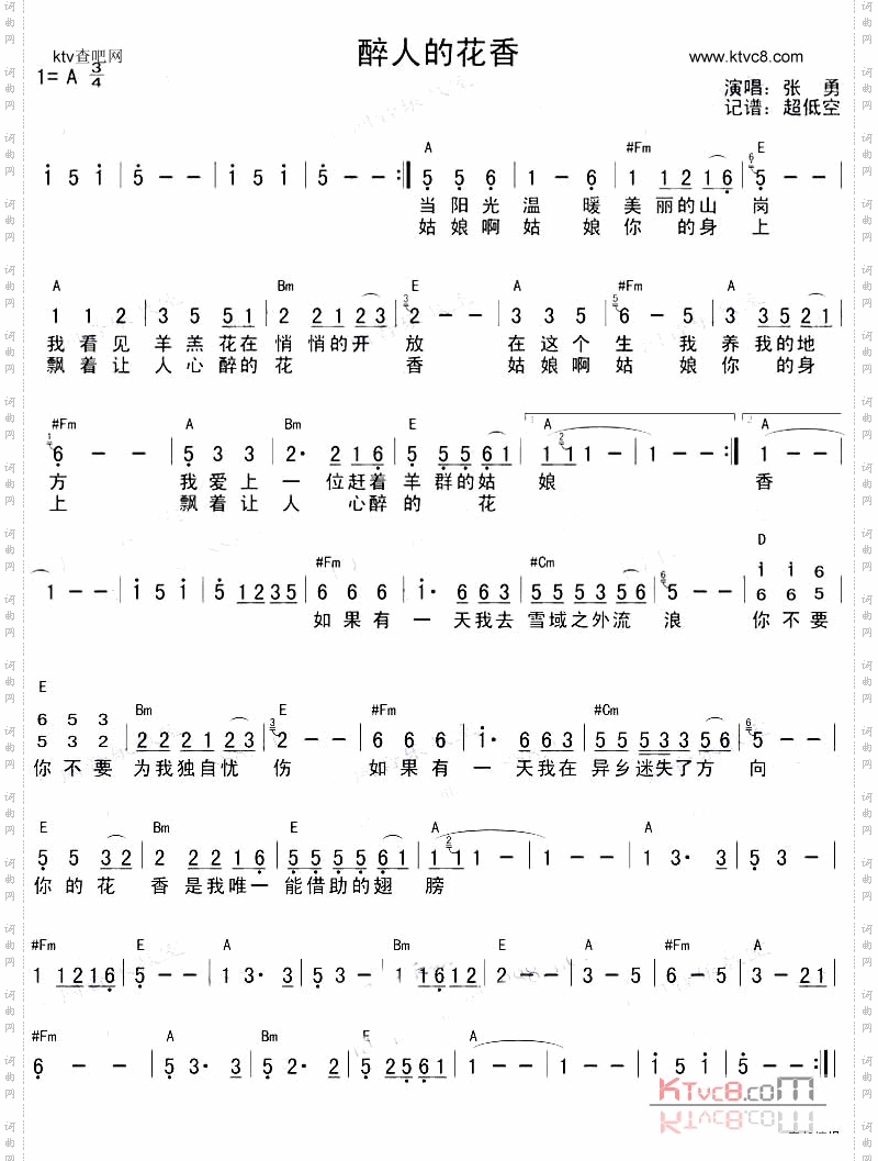 醉人的花香－张勇