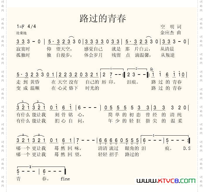 路过的青春