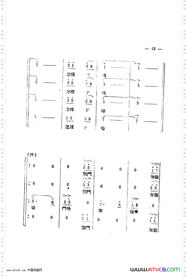 生产大合唱完整本