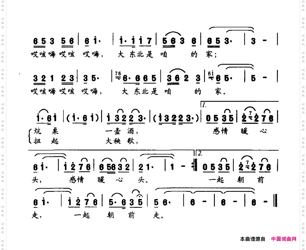 大东北，咱的家