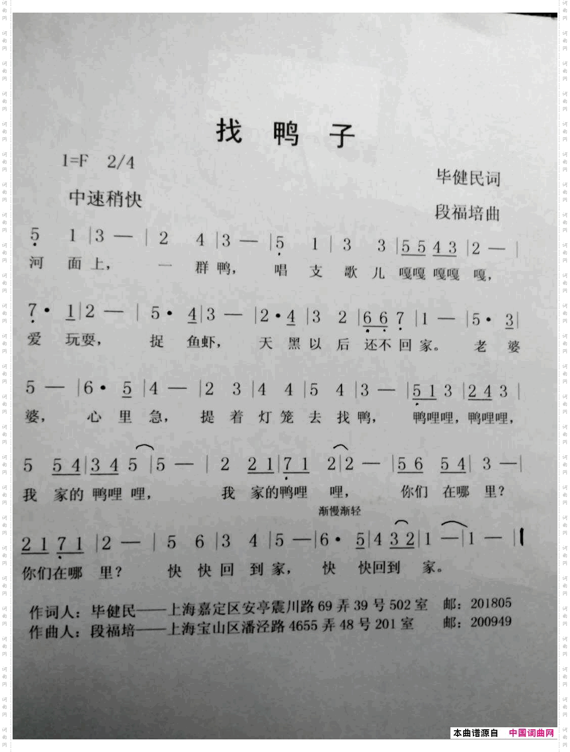 找鸭子