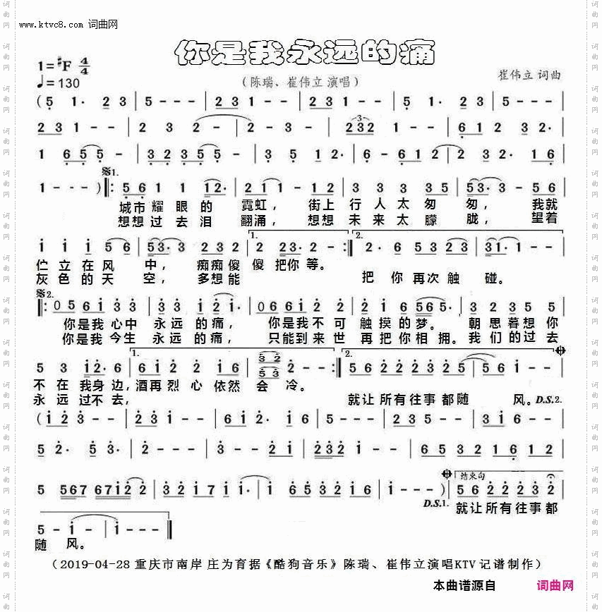 你是我永远的痛_新板式