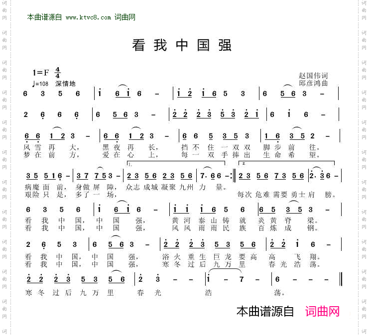 看我中国强