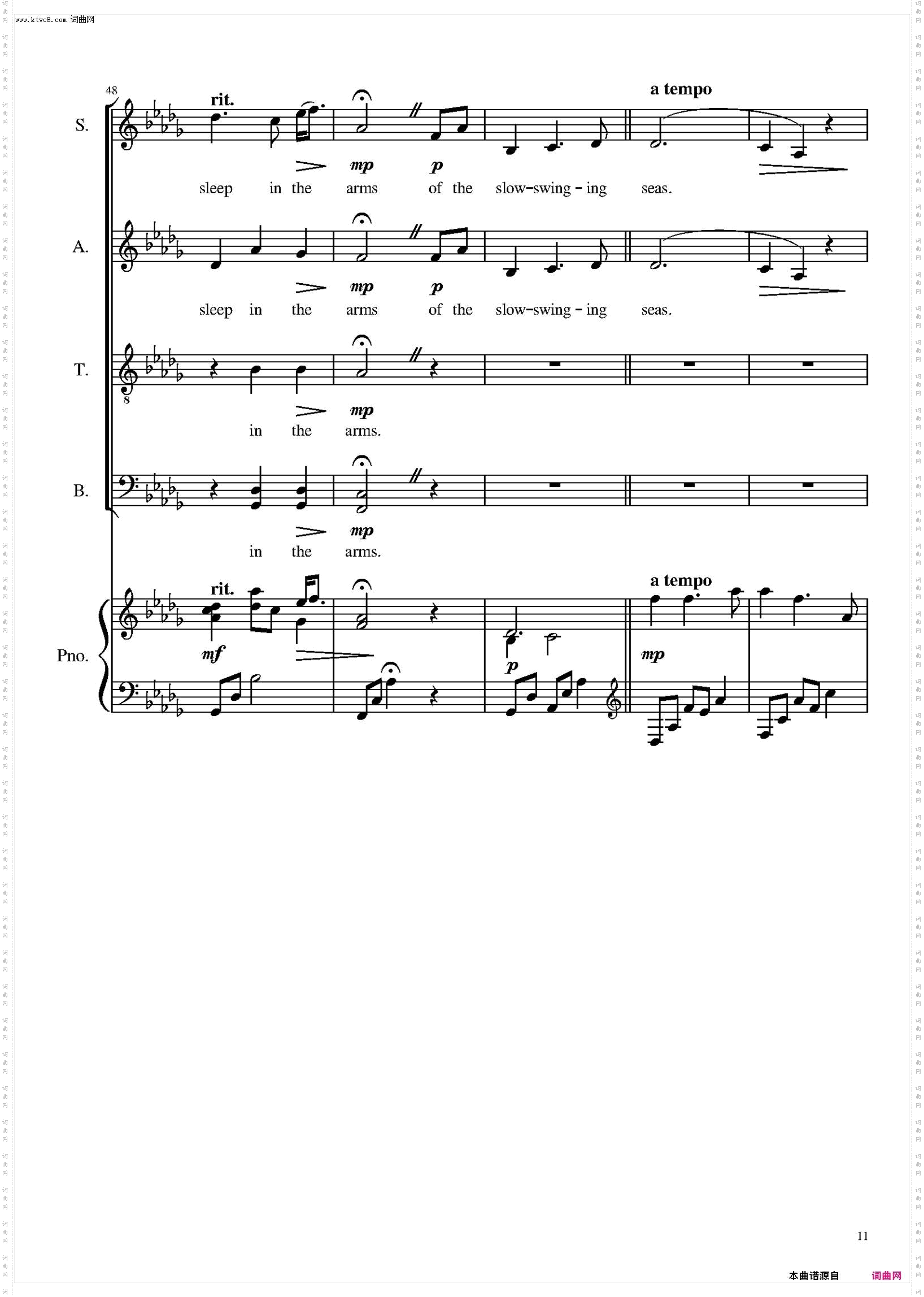 the seal lullaby_dedicated with love and gratitude to stephen schwartz