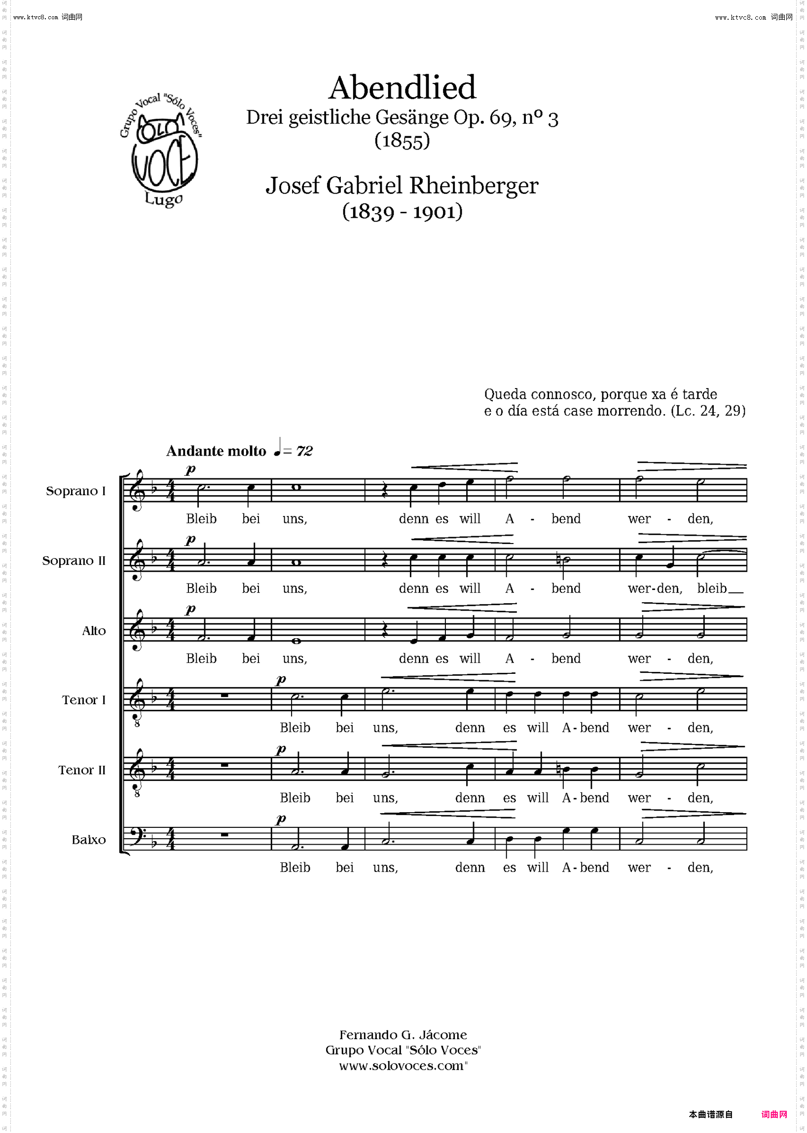 abendlied_drei geistliche gesänge op·69,no3