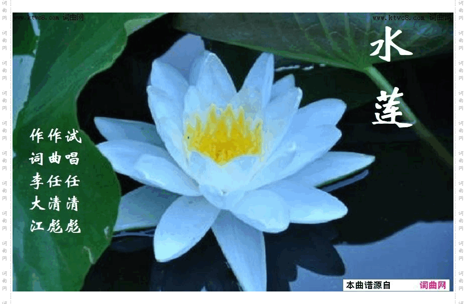 水莲_任清彪曲、试唱