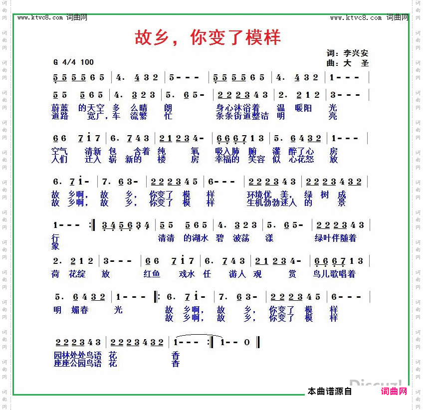 故乡，你变了模样